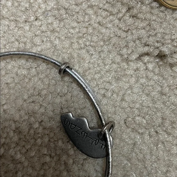 14 Alex and Ani assortment Stack of Mixed Metal Charm Bangle Bracelets - Picture 15 of 15